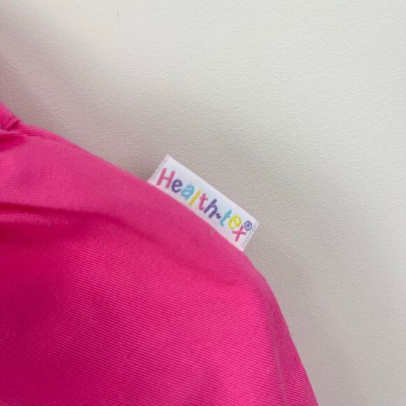 Vintage Healthtex Pink Teddy Bear Shortall Romper 18 Months USA - Picture 3 of 7